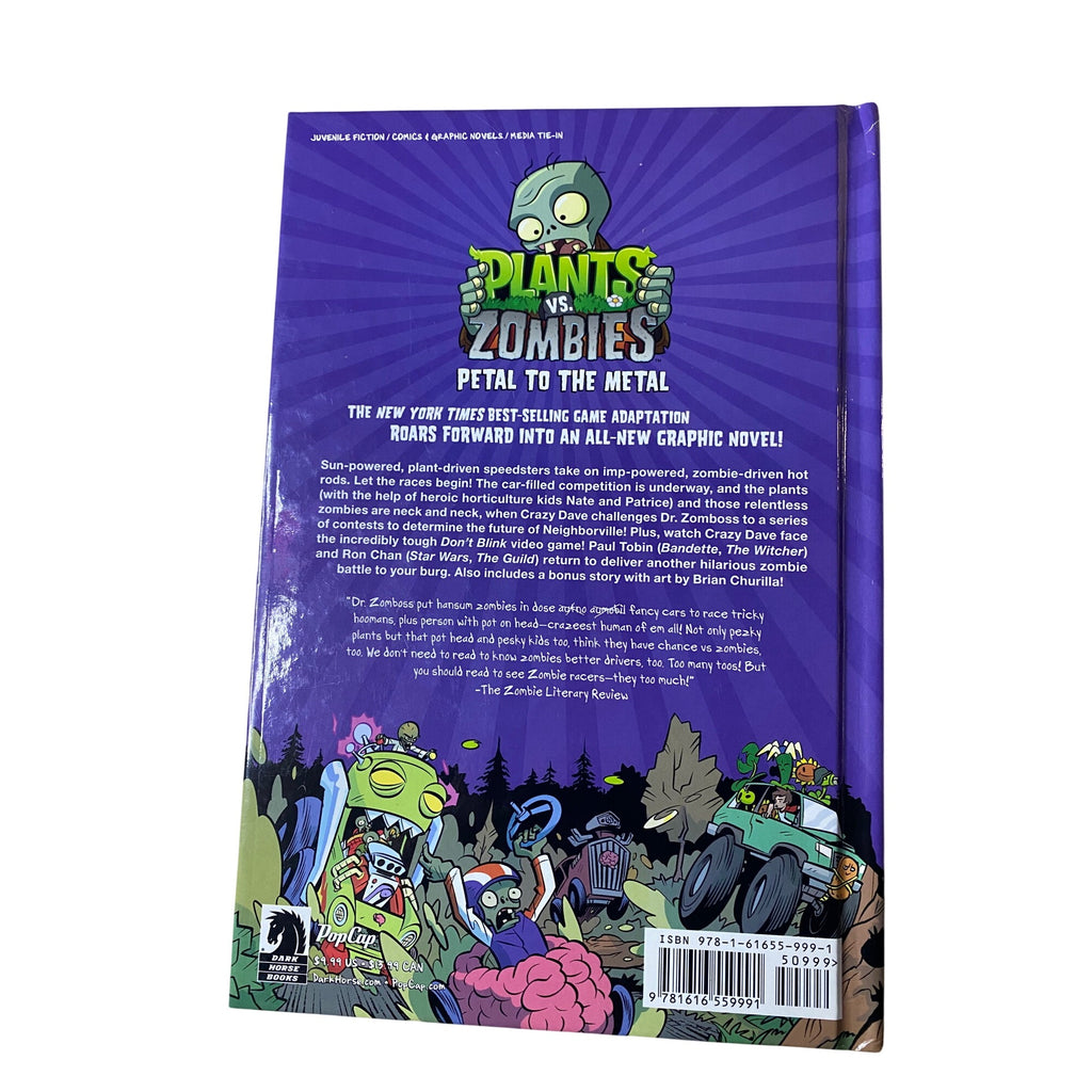Plants Vs. Zombies Hardcover Graphic Novels Book Lot Of 3 Paul Tobin