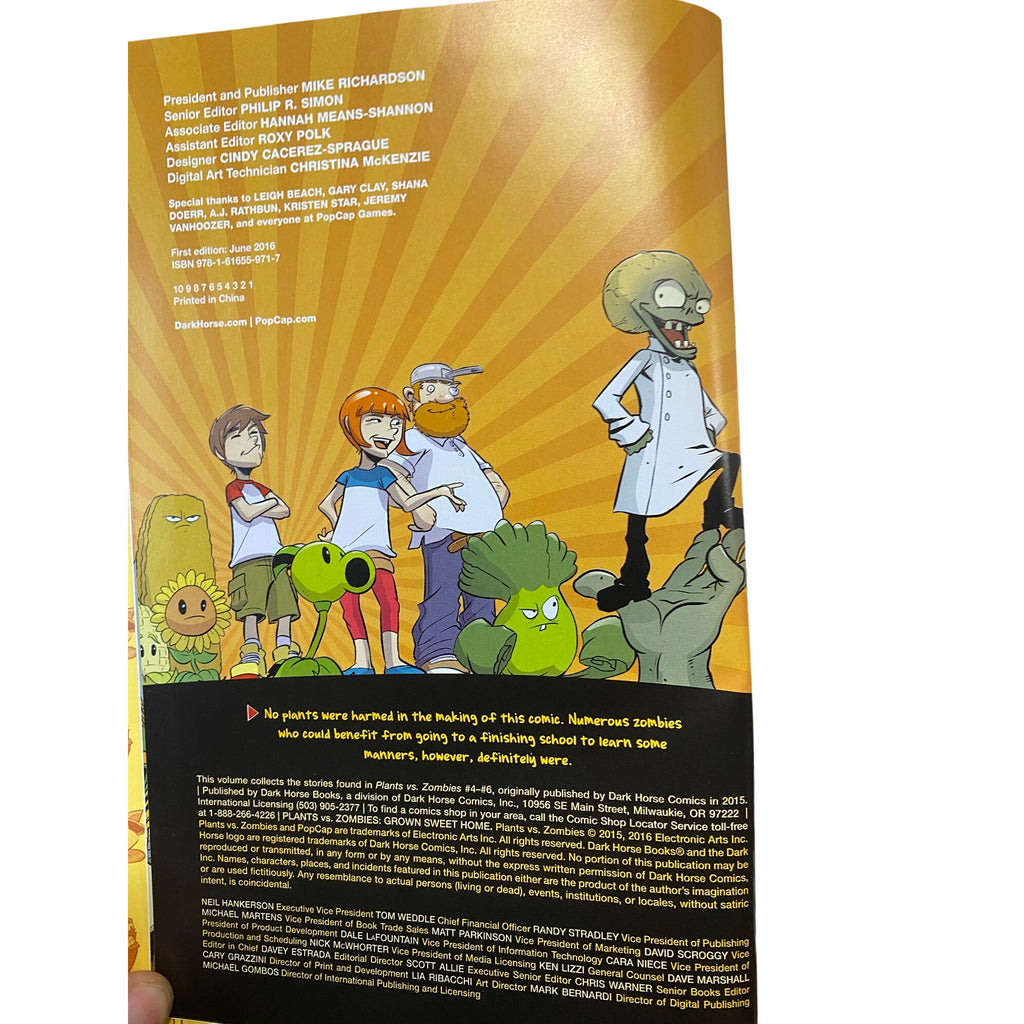 Plants Vs. Zombies Hardcover Graphic Novels Book Lot Of 3 Paul Tobin