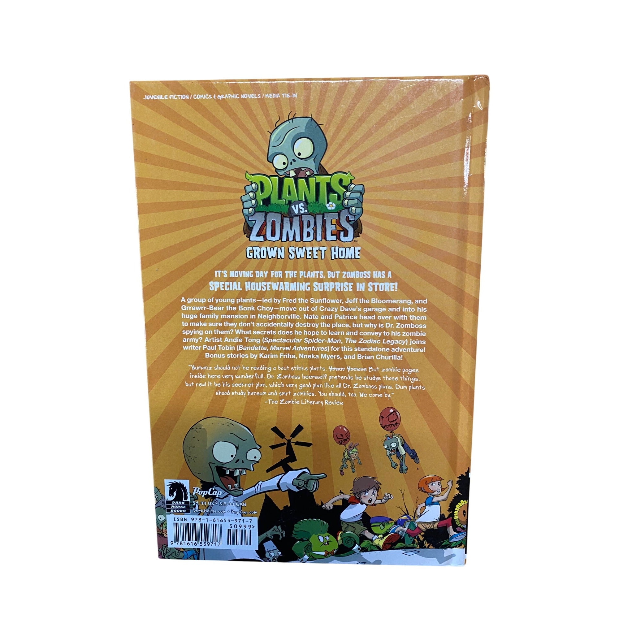 Plants Vs. Zombies Hardcover Graphic Novels Book Lot Of 3 Paul Tobin