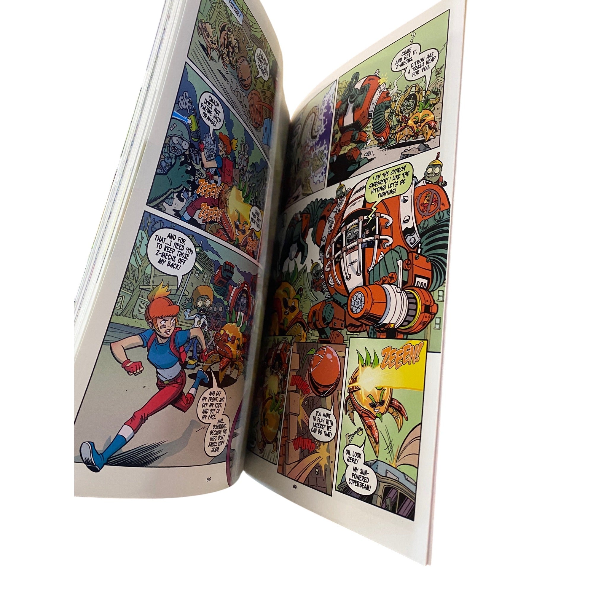 Plants Vs. Zombies Hardcover Graphic Novels Book Lot Of 3 Paul Tobin