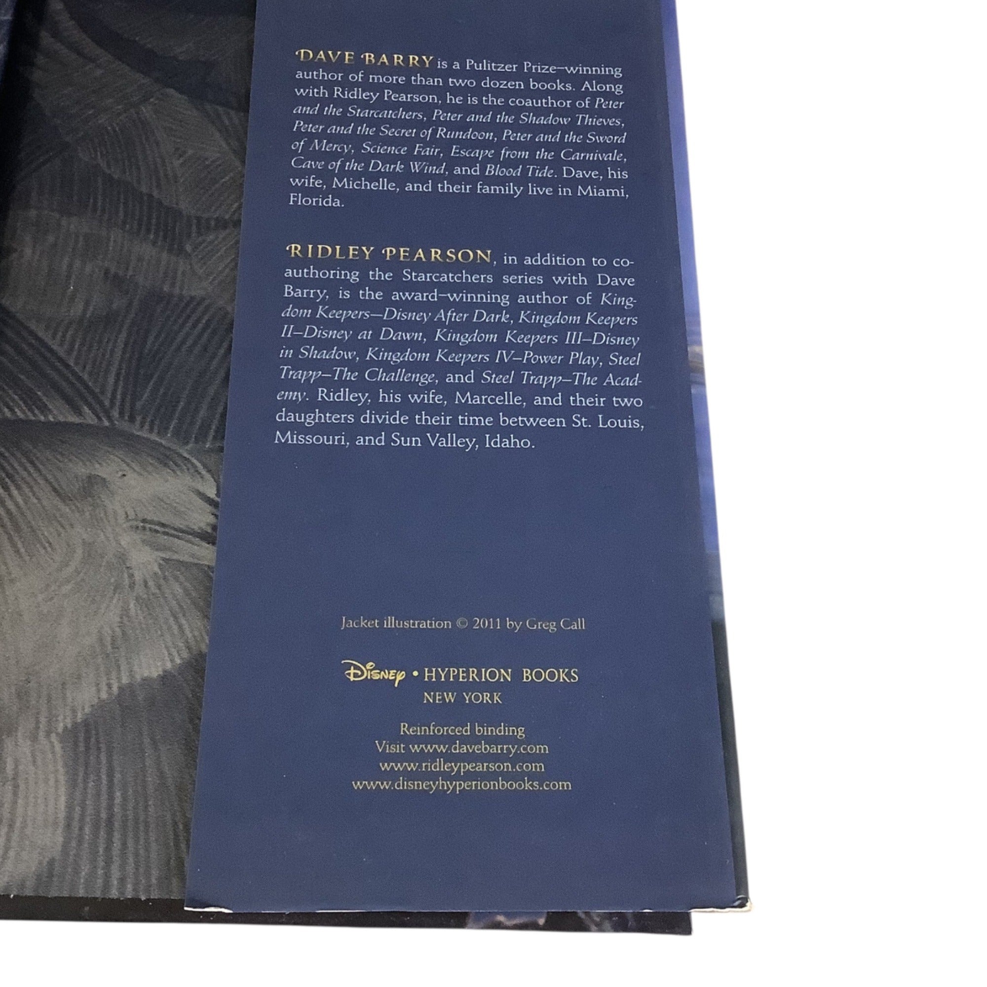 The Bridge To Never Land By Dave Barry & Ridley Pearson First Edition Hardcover