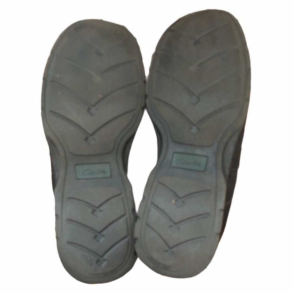 Clarks Espace Men’s Size 13M Casual Lace Up Oxford Brown Leather Shoes Durable