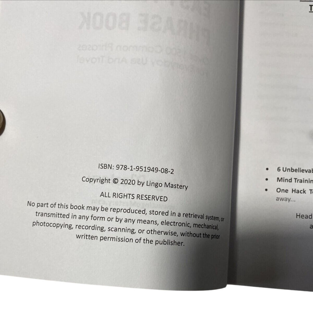 Easy French Phrase Book: Over 1500 Phrases For Travel & Everyday Use Language Guide