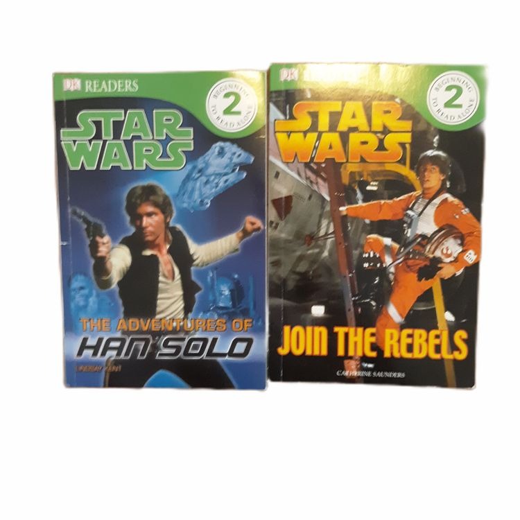 Star Wars DK Readers Level 2 Book Set: The Adventures Of Han Solo & Join The Rebels