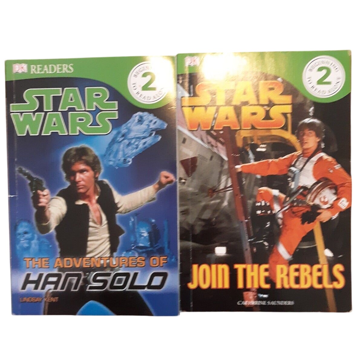 Star Wars DK Readers Level 2 Book Set: The Adventures Of Han Solo & Join The Rebels