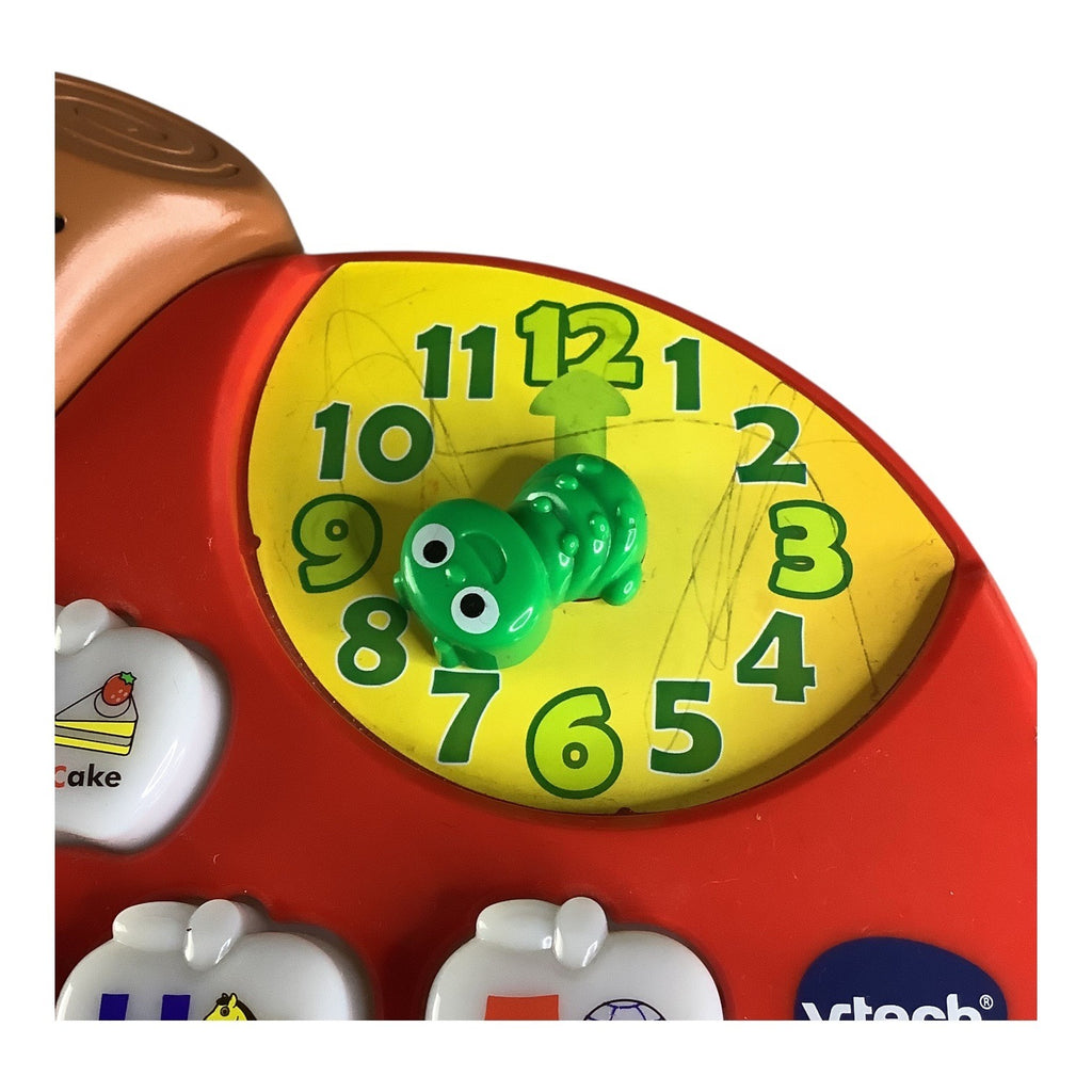 VTech Alphabet Apple Interactive Learning Toy Untested Batteries Needed