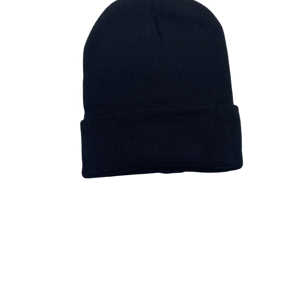 Ultra Bright 5 LED Black Winter Beanie Cap Warm Knit Hat Unisex With Light