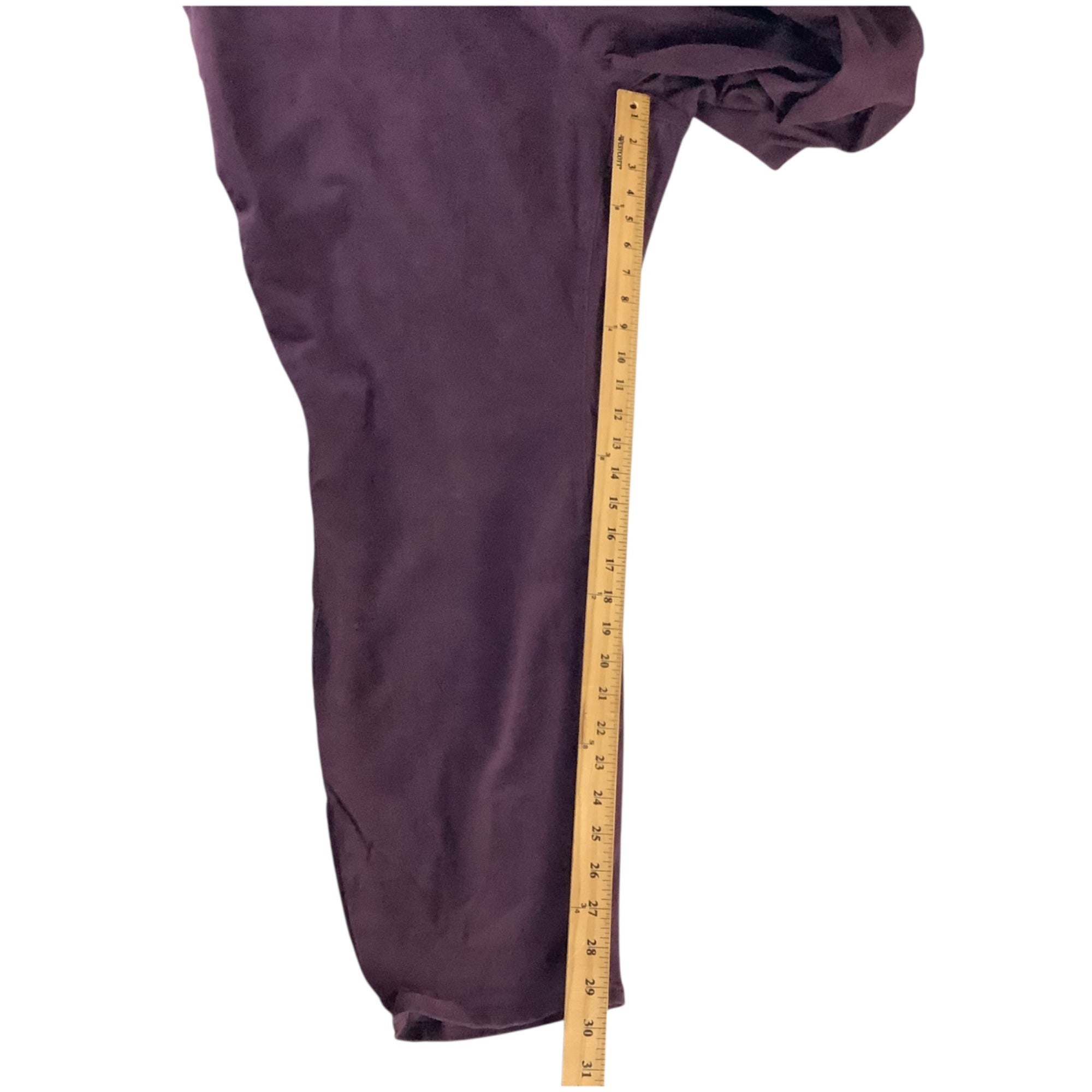 Old Navy Rockstar Mid-Rise Pants Womens Size 28 Plus Reg Purple Stretchy Skinny