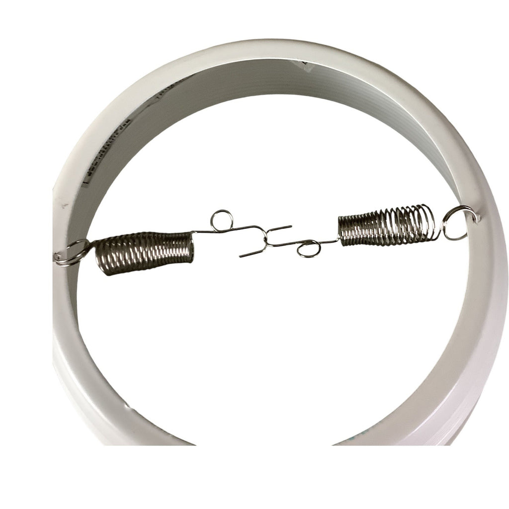 Elite Lighting White Baffle & Trim R30 PAR30 Recessed Light Trim B530 Spring Clip