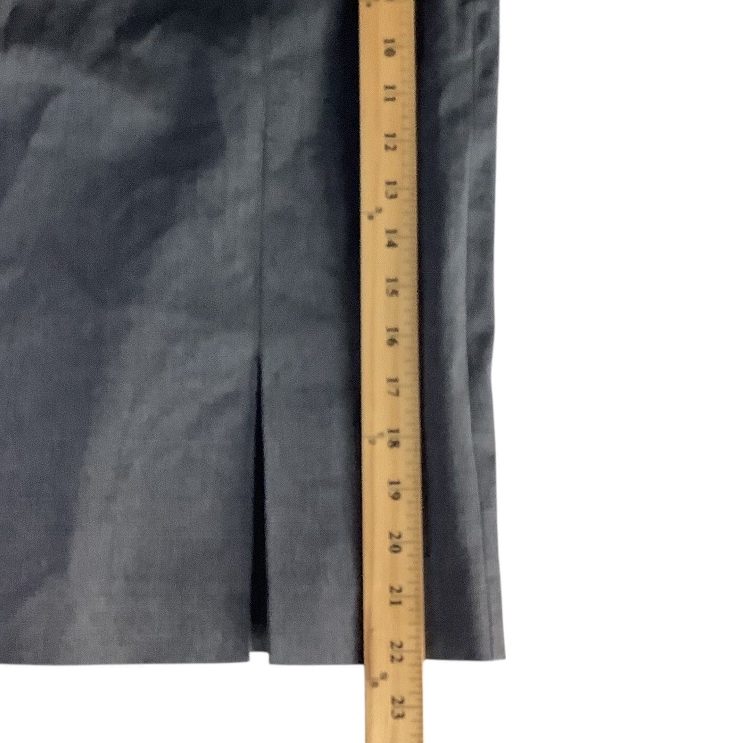 AXCESS Liz Claiborne Womens Gray Stretch Plaid Pencil Skirt Size 8 Lined Career