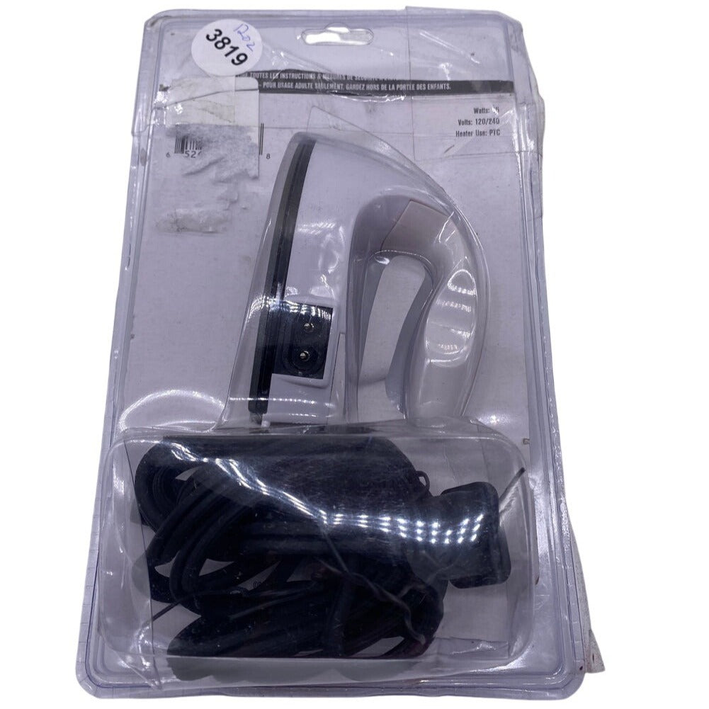 Mini Electric White Iron For Crafts Sewing Quilting & Travel  Compact 120V 15W