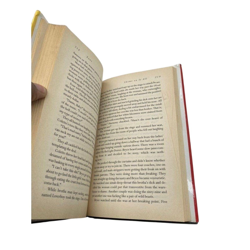 Shame On It All By Zane Hardcover Novel