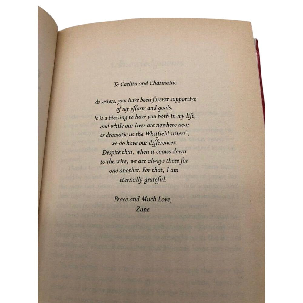 Shame On It All By Zane Hardcover Novel