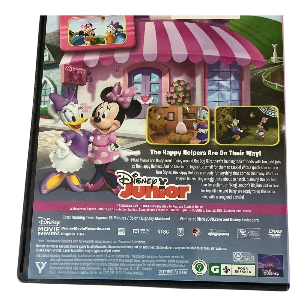 Disney Junior Minnies Happy Helpers DVD 2017 Episodes Widescreen English Audio