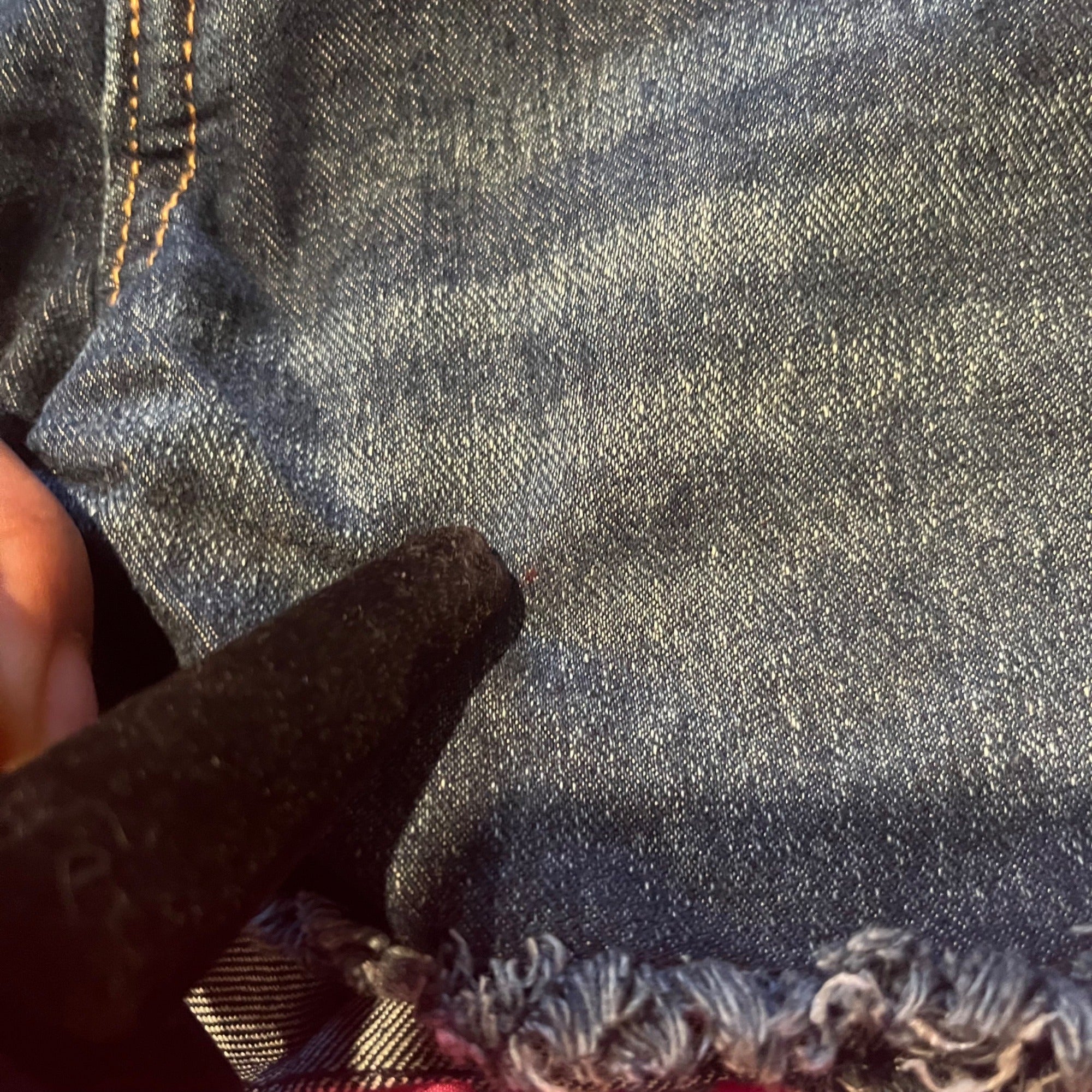 Old Navy Girls High-Rise Adjustable Waist Denim Blue Shorts Size 6