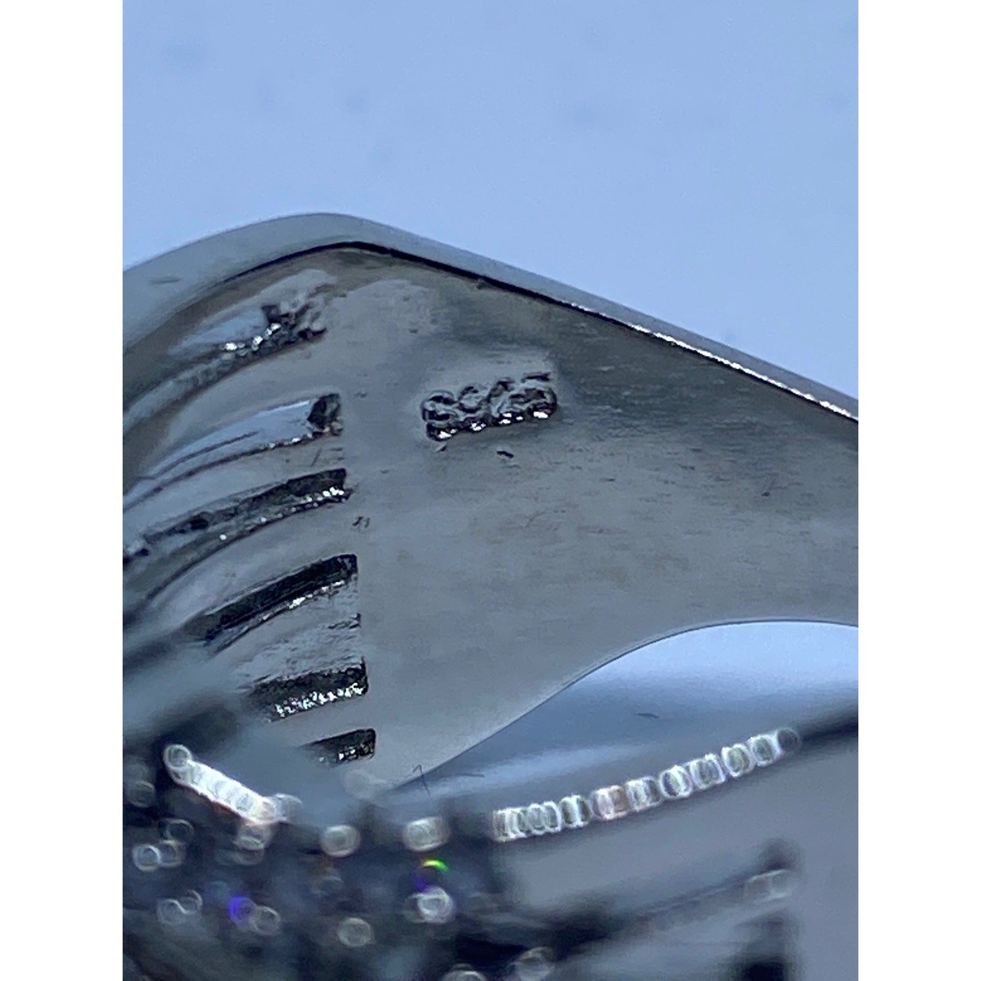 Fashion Women Color Separation Gold Wedding Engagement Floral Ring (White, 7)