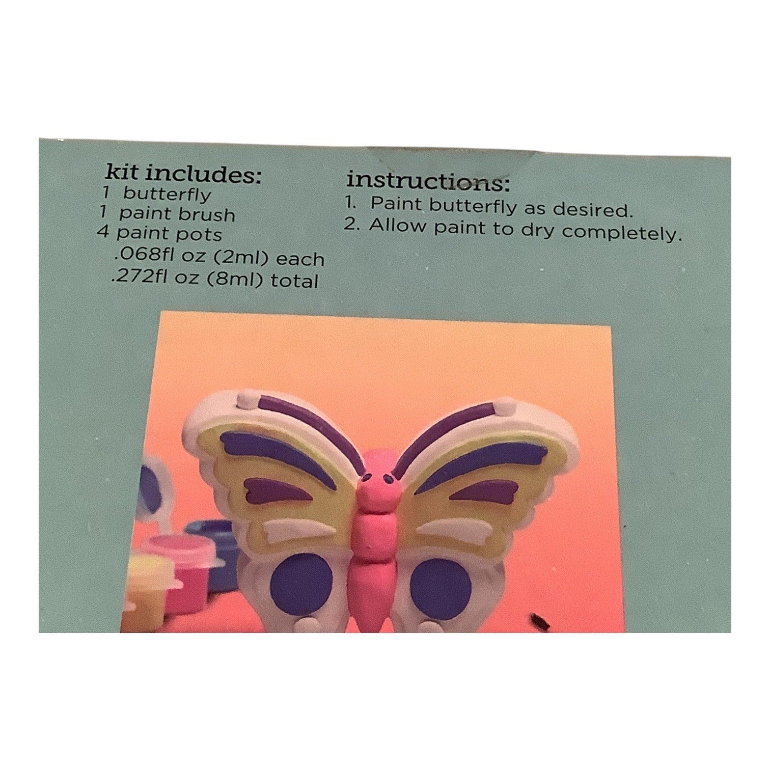 Paint Your Own Butterfly Kit The Spring Shop 4+ Ceramic Figure Art Set