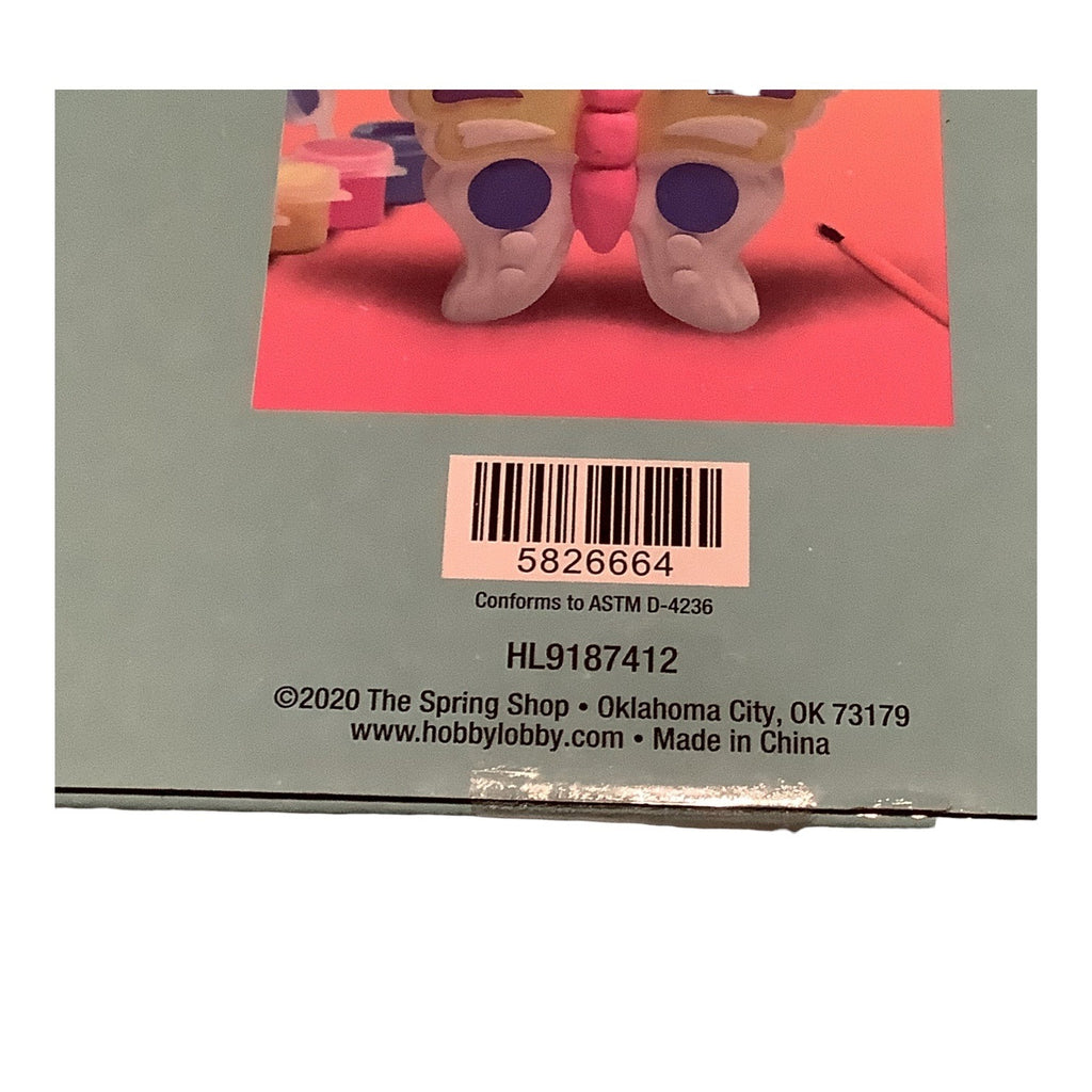 Paint Your Own Butterfly Kit The Spring Shop 4+ Ceramic Figure Art Set