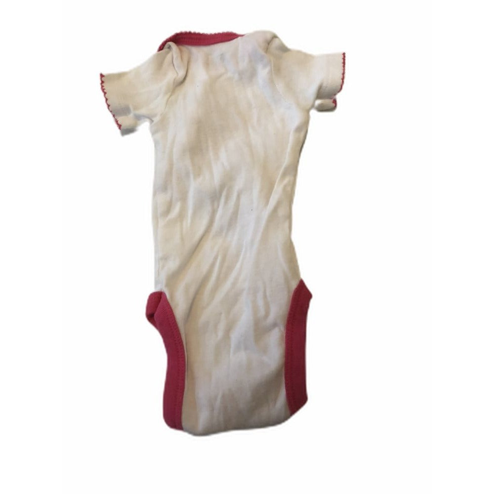 Baby Girl NB 2 Pc Outfit Pink & White Cotton Flower Print Mix Lot Pants T-shirt