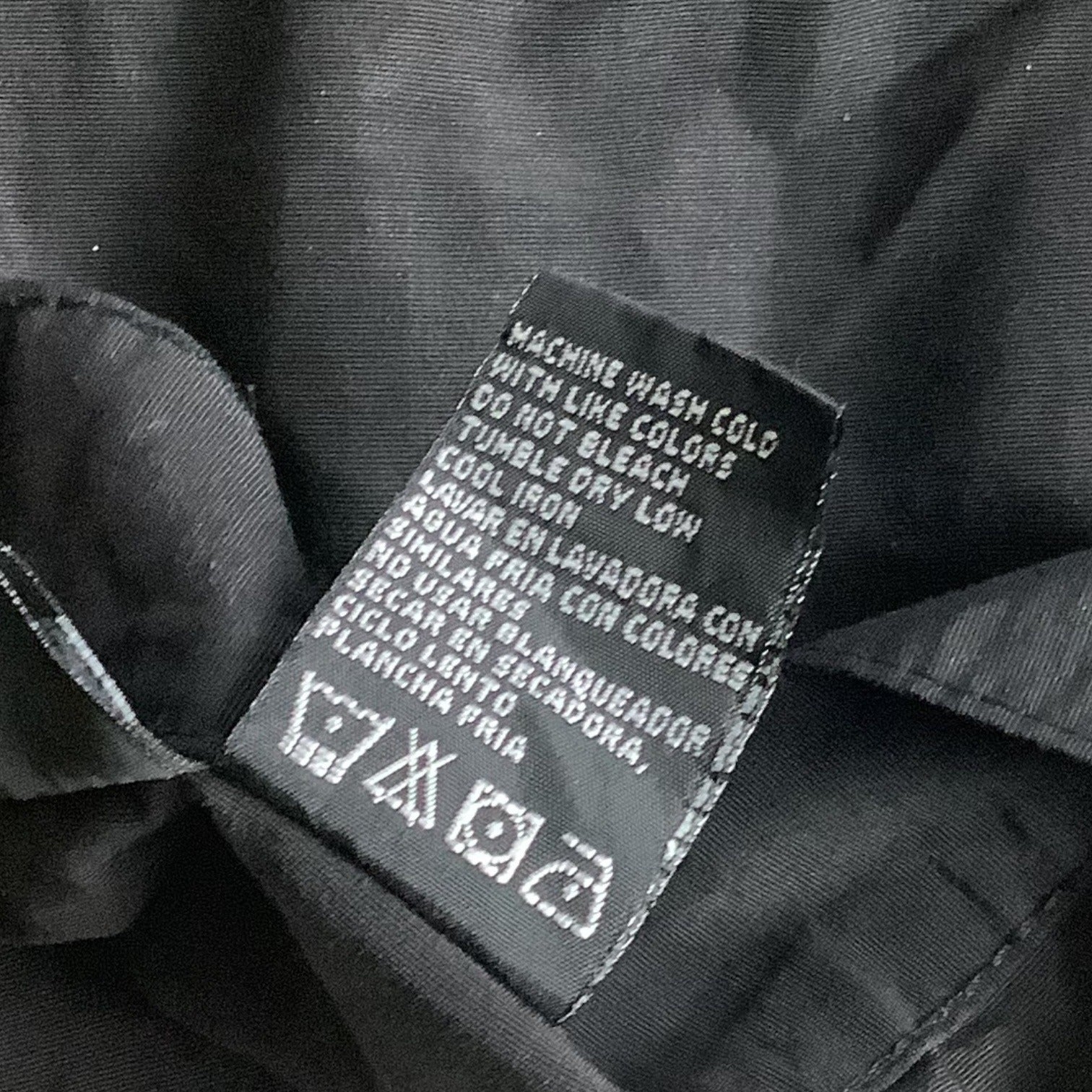 Vintage No Boundaries Black Wrap Skirt Girls Size L 11/13 Floral Embroidery