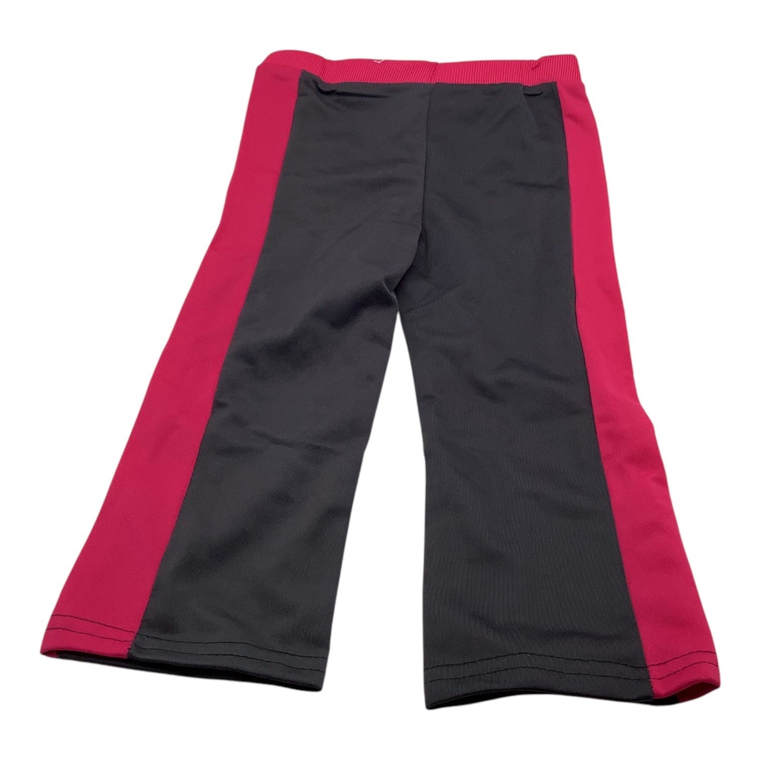 Pony Baby Girl 12M Sweatsuit Pink & Black Hoodie Pants Set Polyester Graphic