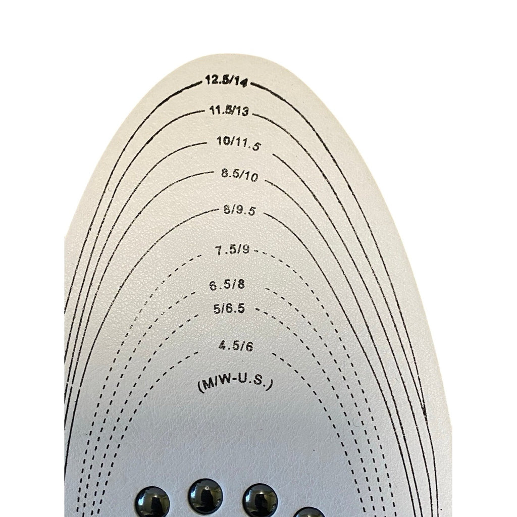 Magnetic Massage Cuttable Slim Insole For Men & Women US 6-14  Foot Support