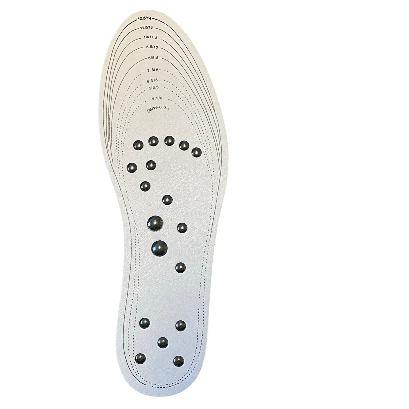Magnetic Massage Cuttable Slim Insole For Men & Women US 6-14  Foot Support