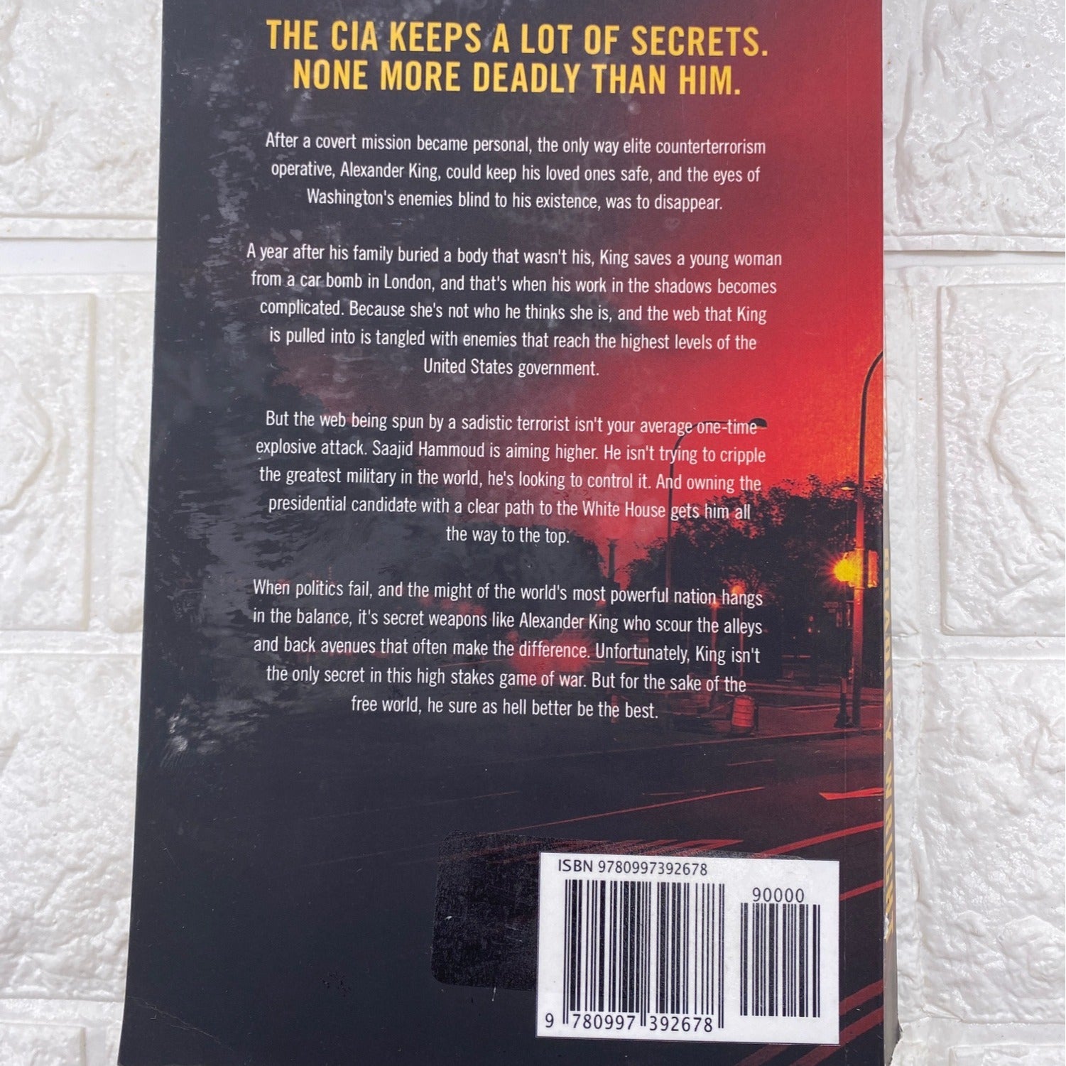 The Secret Weapon By Bradley Wright Paperback Spy Thriller Novel 2020 Book