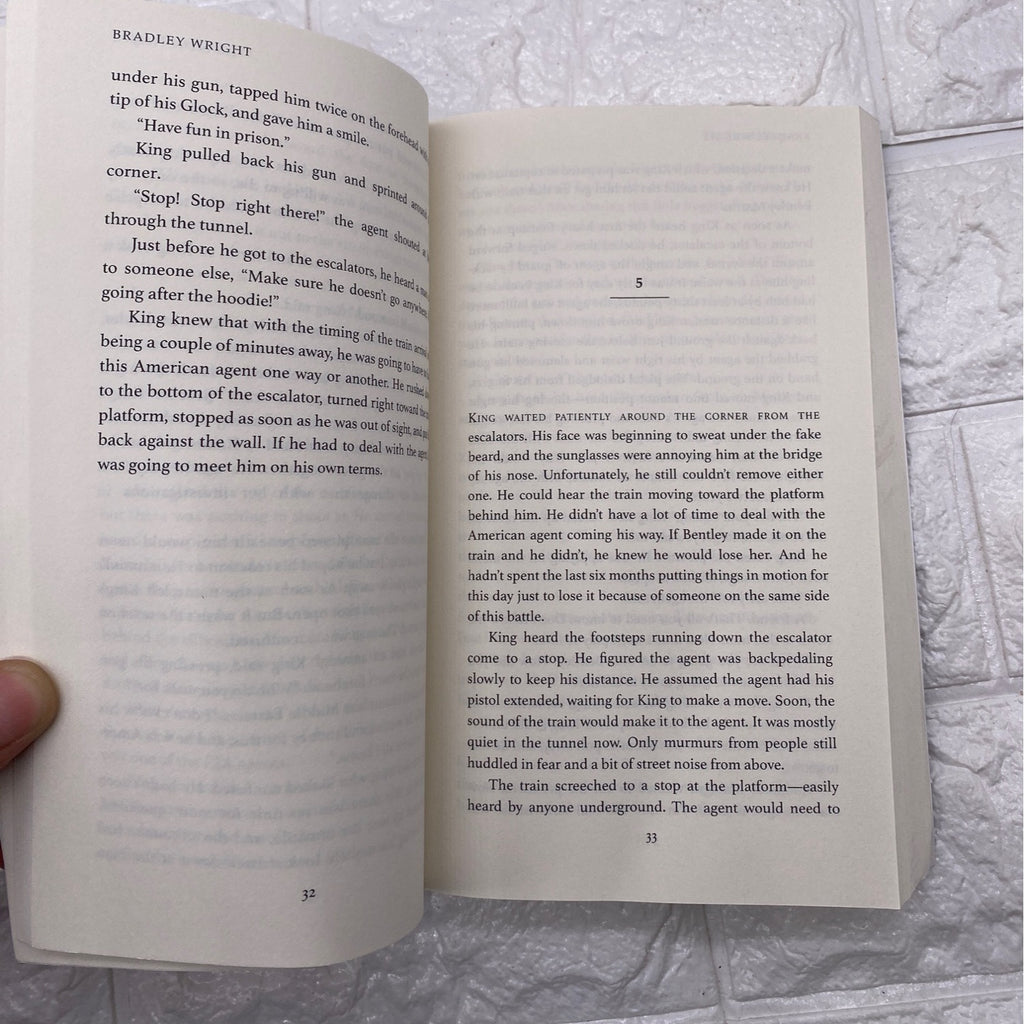 The Secret Weapon By Bradley Wright Paperback Spy Thriller Novel 2020 Book