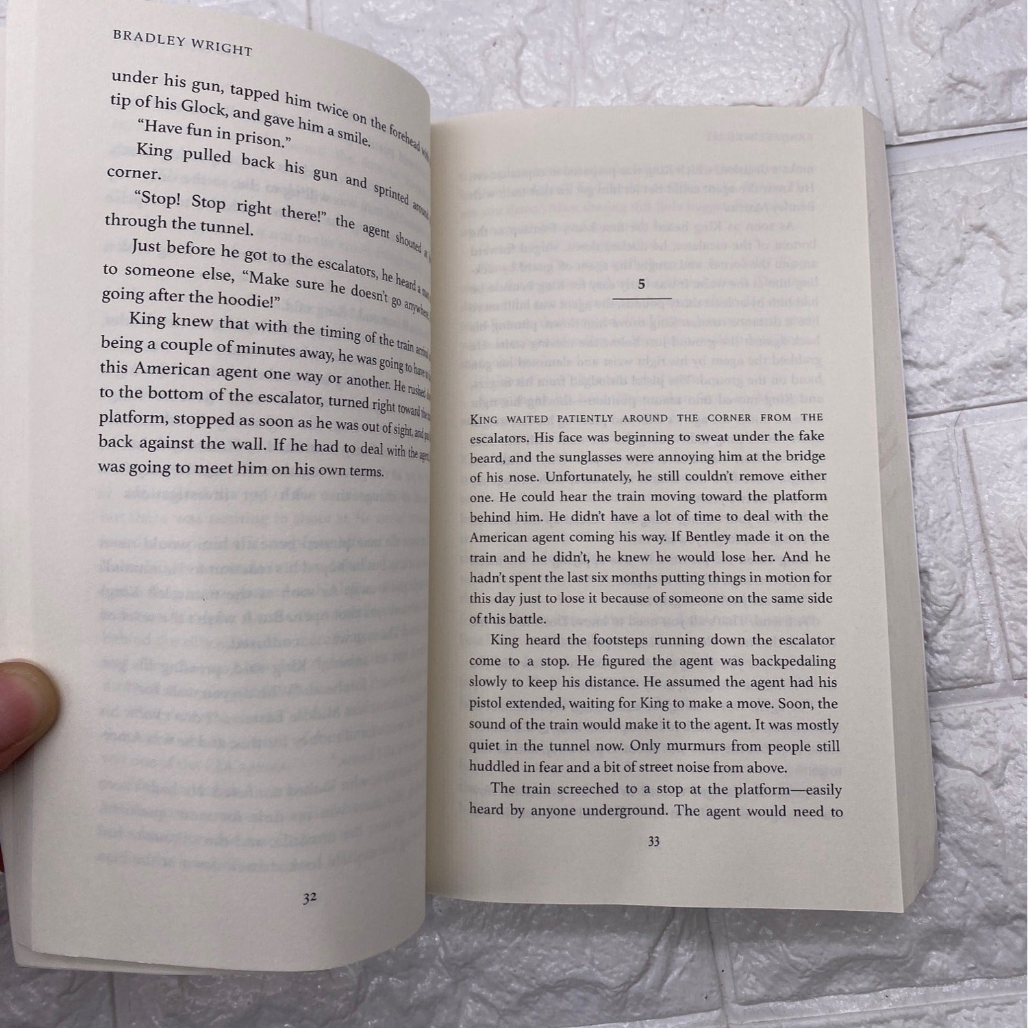 The Secret Weapon By Bradley Wright Paperback Spy Thriller Novel 2020 Book