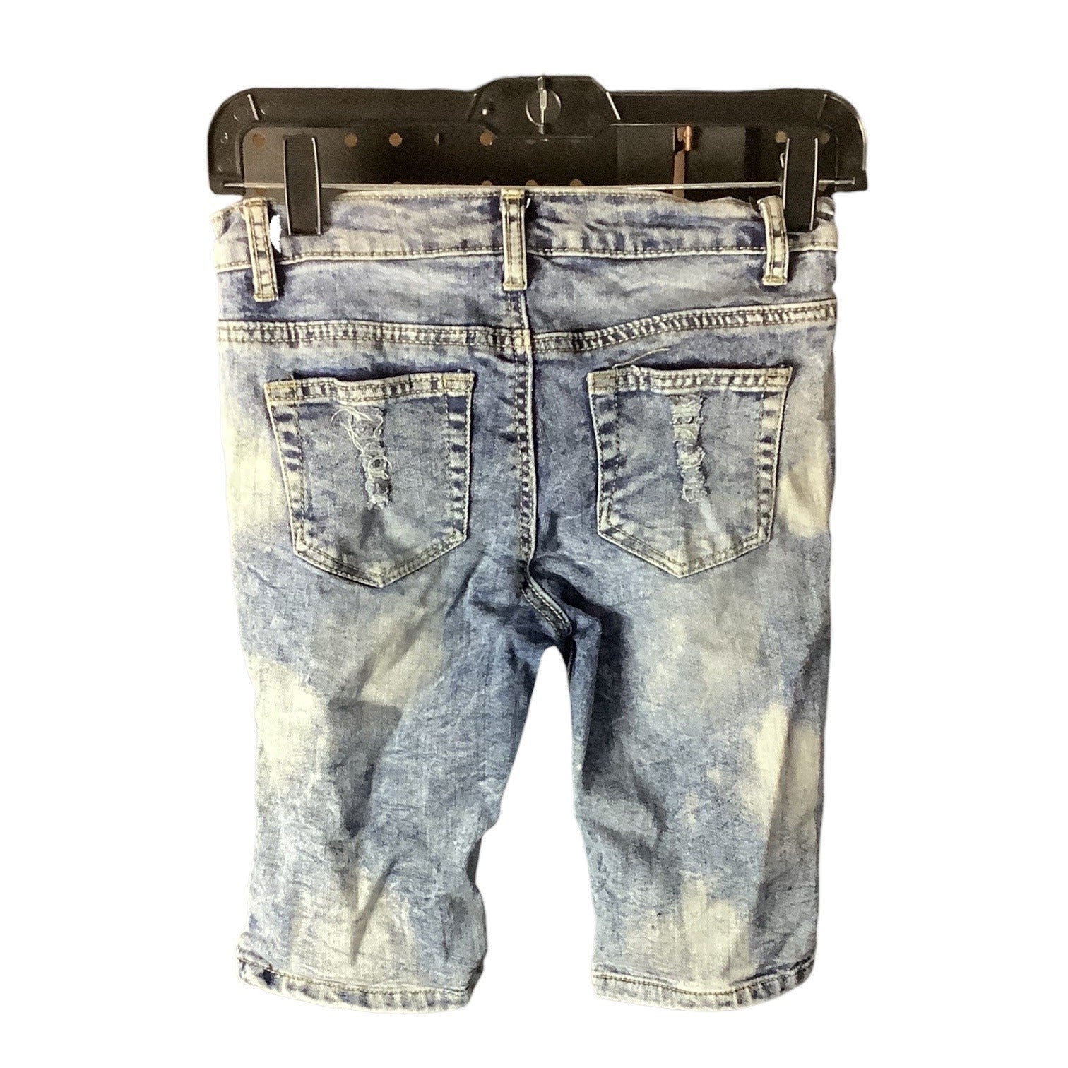 Thrill Jeans Girls Distressed Ripped Denim Size 12 Blue Five Pocket Design