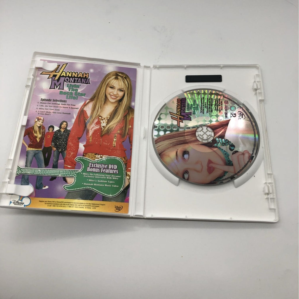 Hannah Montana Livin The Rock Star Life! DVD 2006 Disney Exclusive Bonus Features