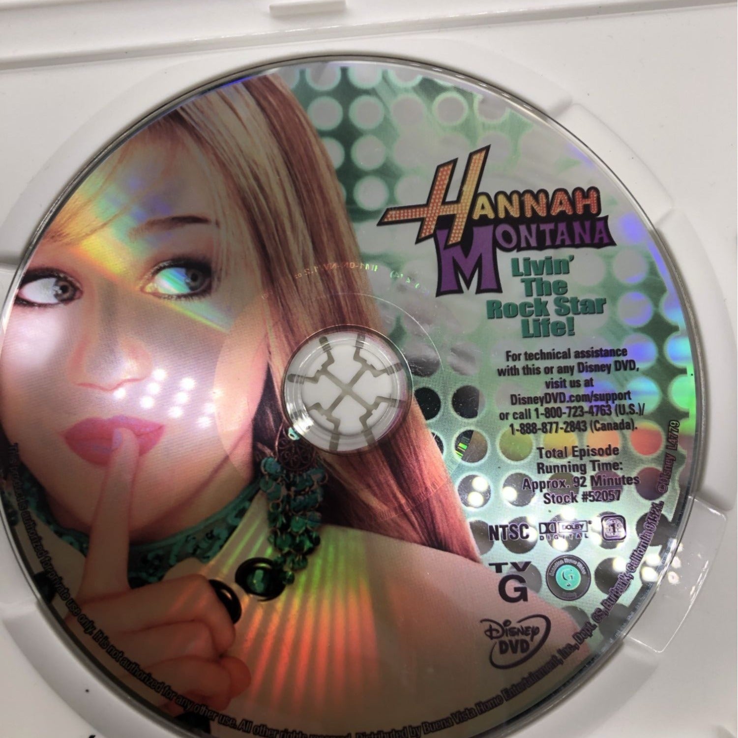 Hannah Montana Livin The Rock Star Life! DVD 2006 Disney Exclusive Bonus Features