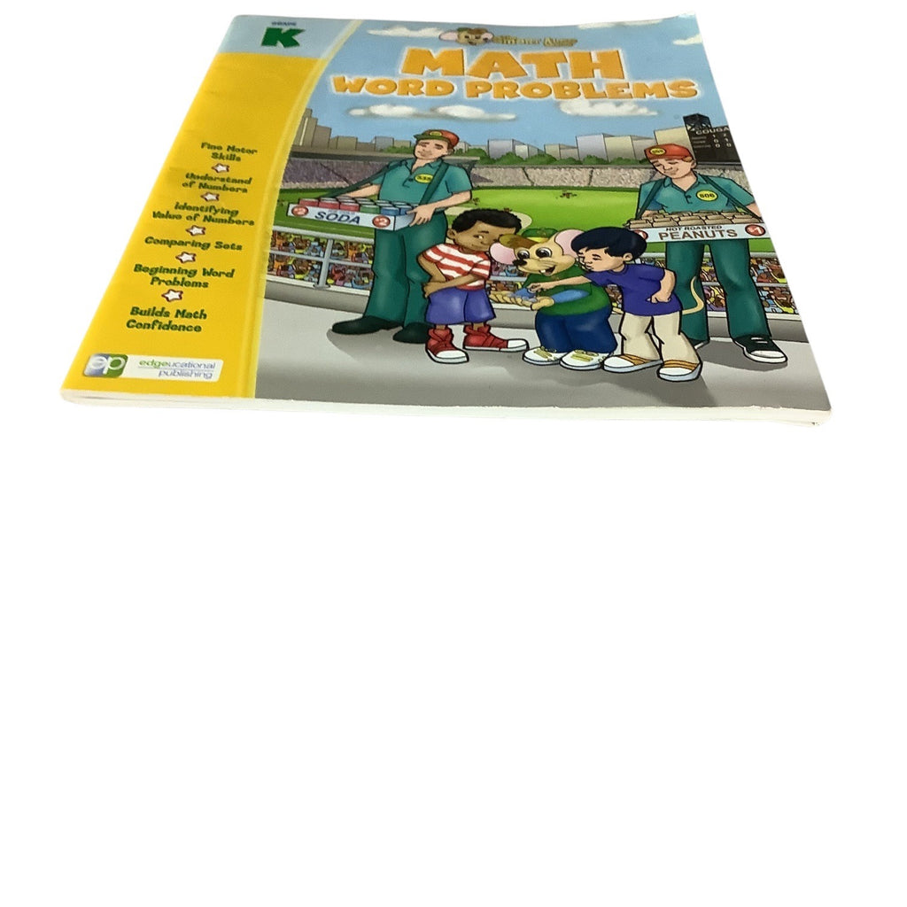 Smart Alec Series Grade K Math Word Problems Workbook Kids Skills Builder Educational
