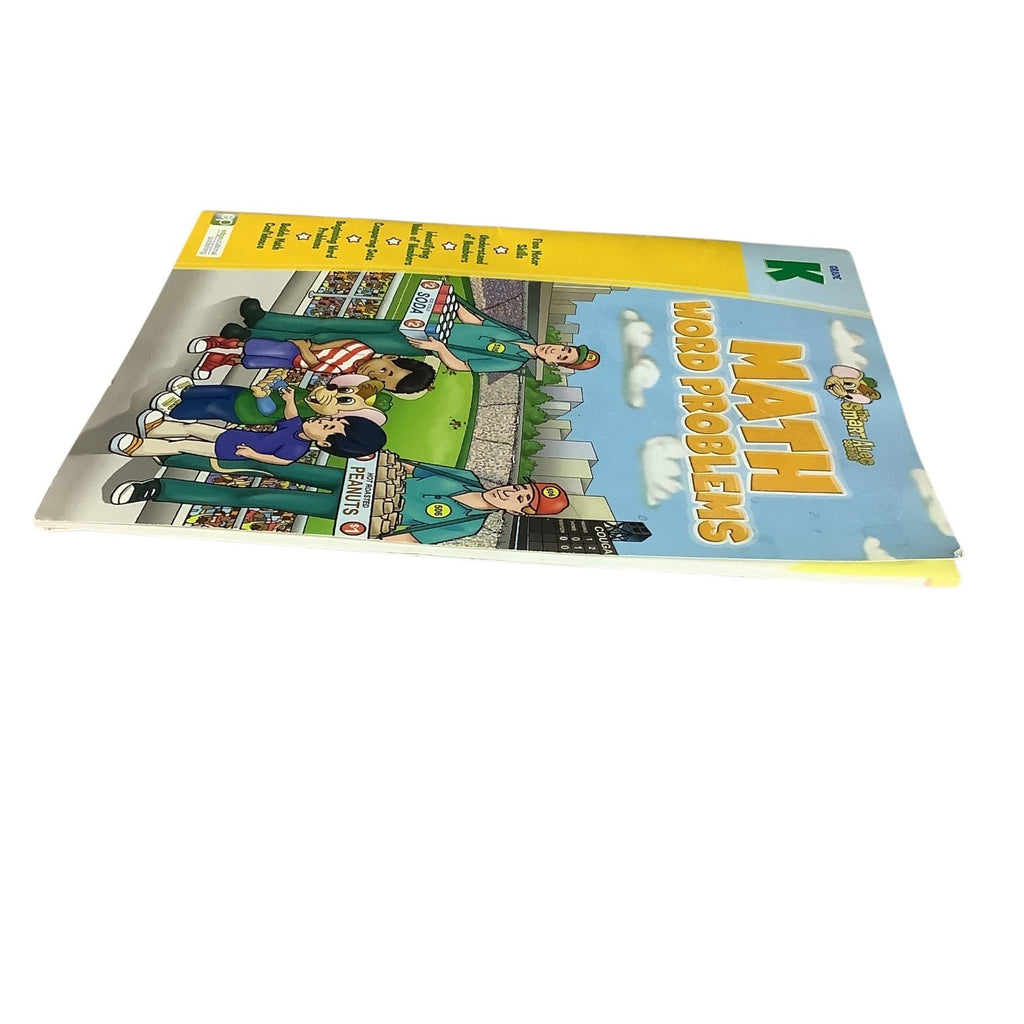 Smart Alec Series Grade K Math Word Problems Workbook Kids Skills Builder Educational