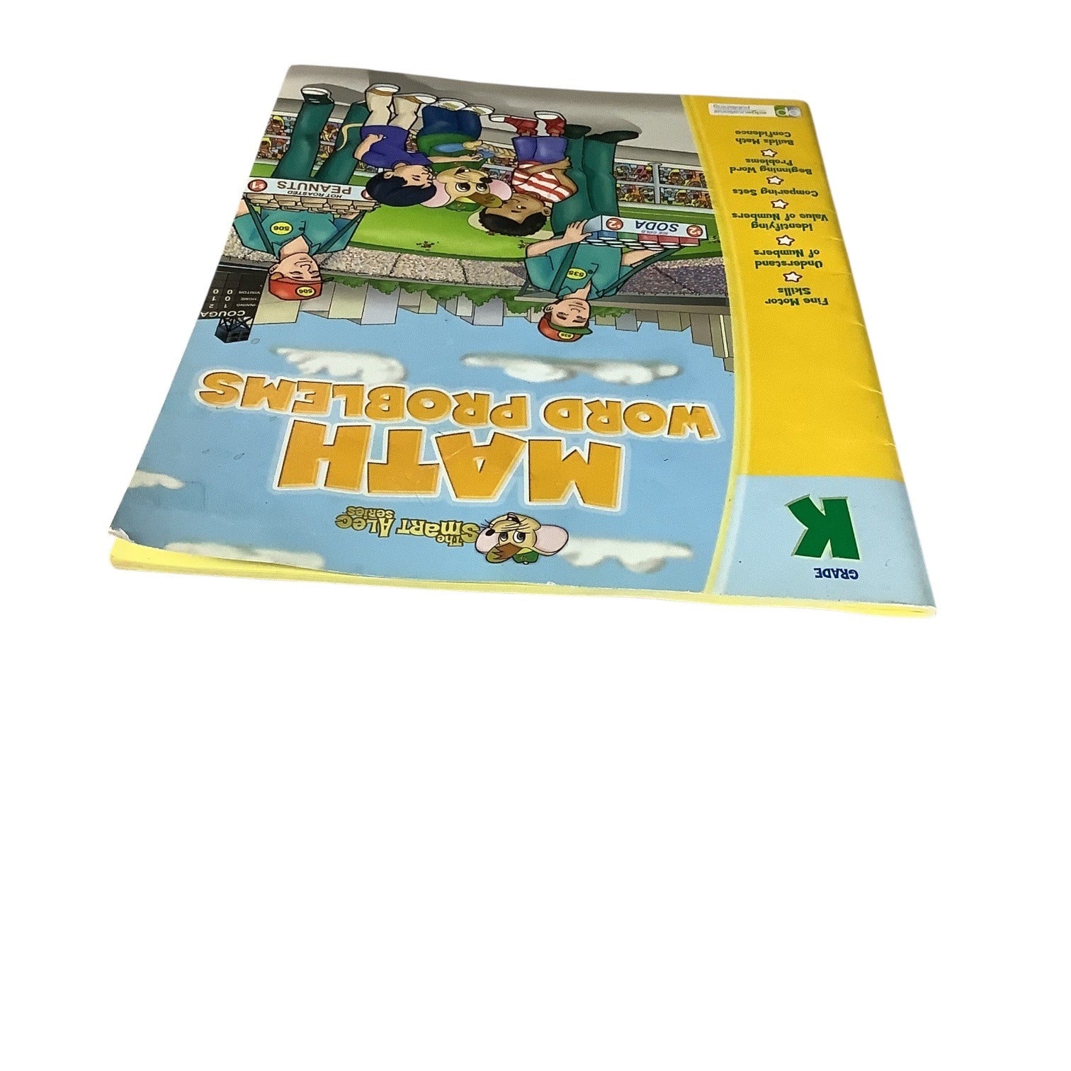 Smart Alec Series Grade K Math Word Problems Workbook Kids Skills Builder Educational