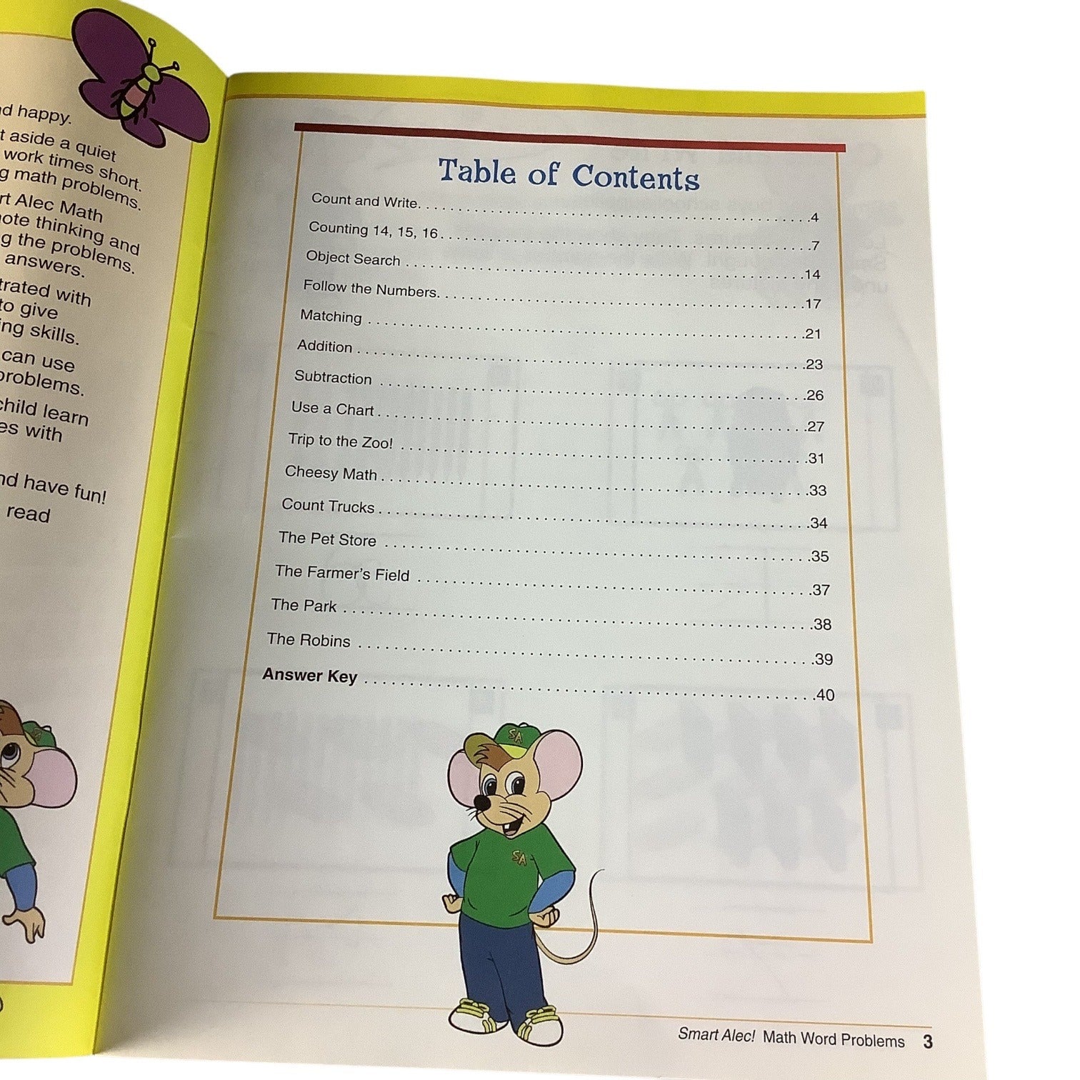 Smart Alec Series Grade K Math Word Problems Workbook Kids Skills Builder Educational