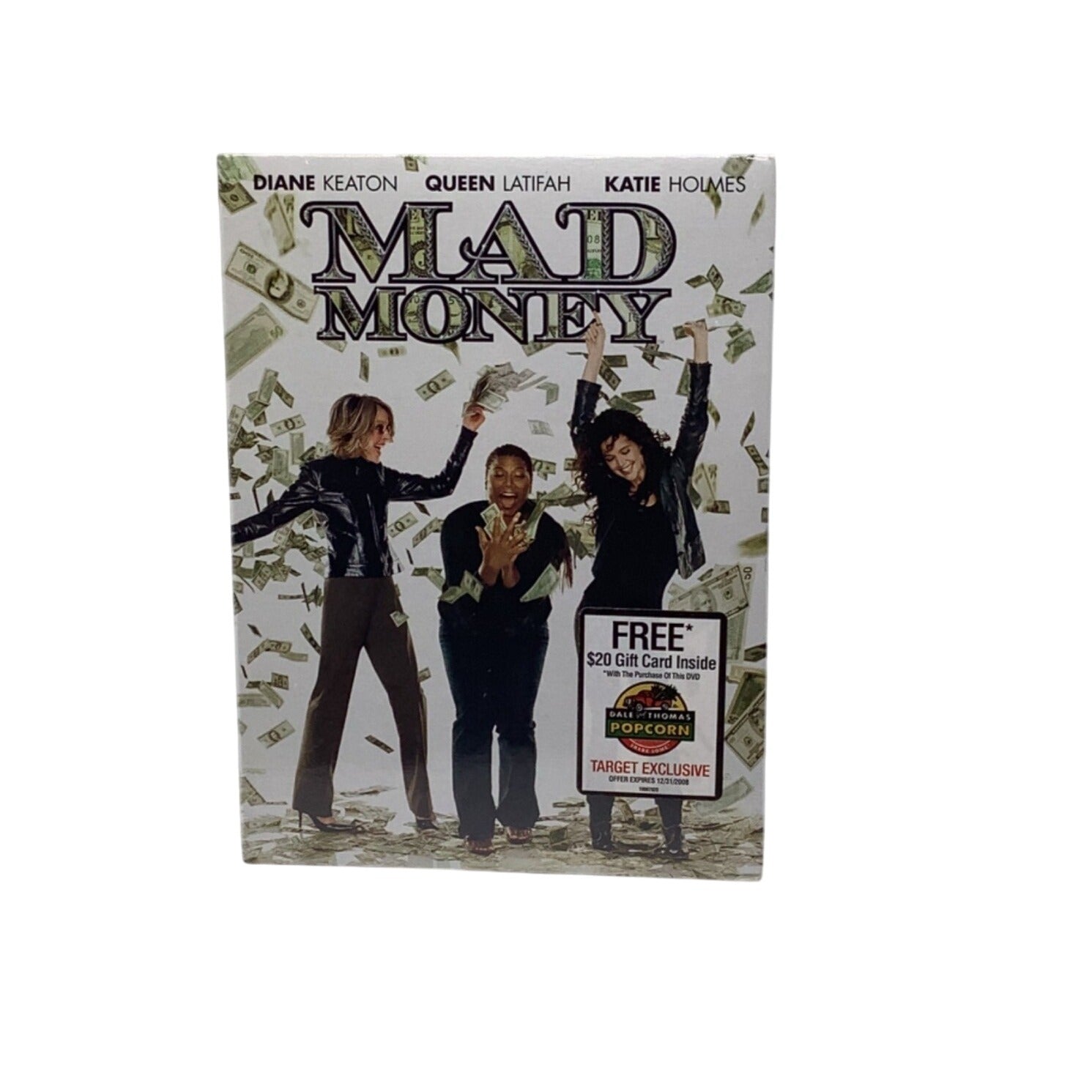 Mad Money DVD 2007 Diane Keaton Queen Latifah Katie Holmes Comedy Crime Movie