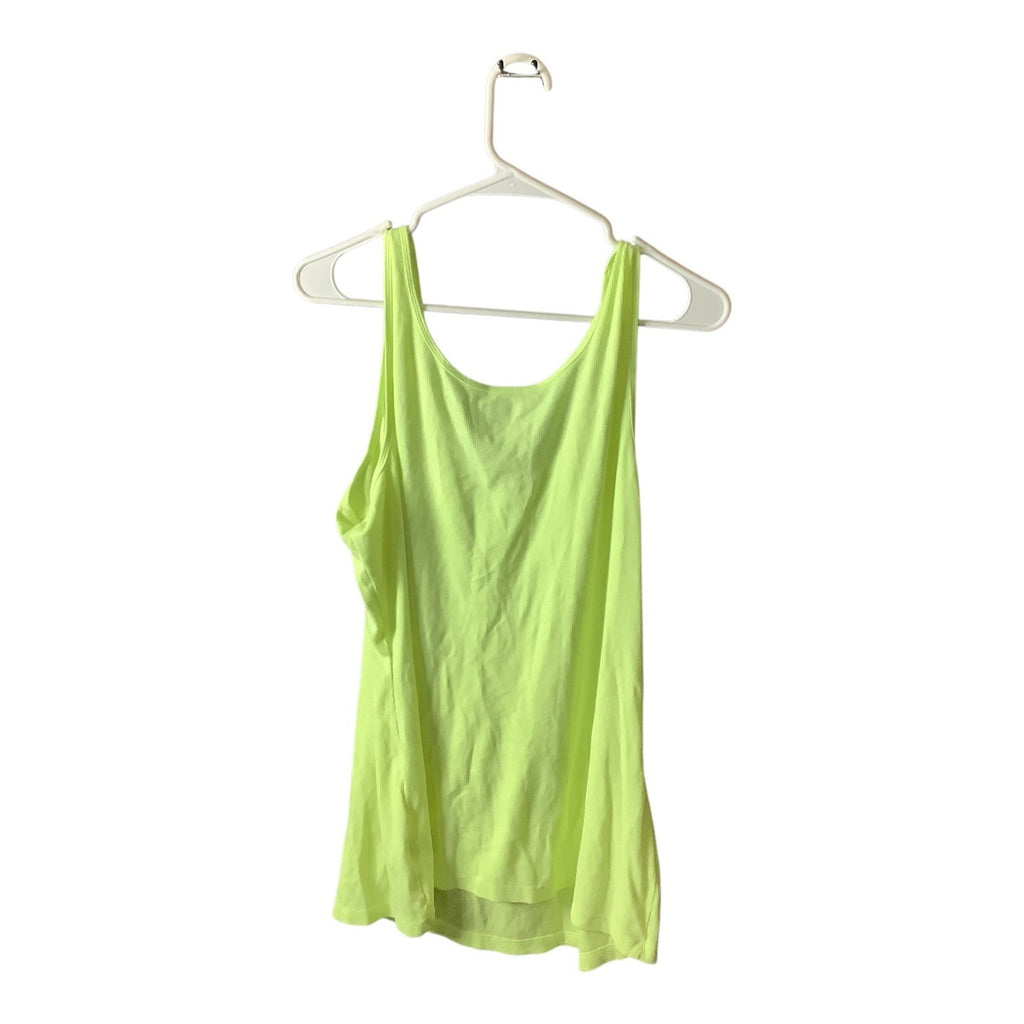 4 Pcs Old Navy Womens Size 3X Tank Tops Yellow White Black Neon Green