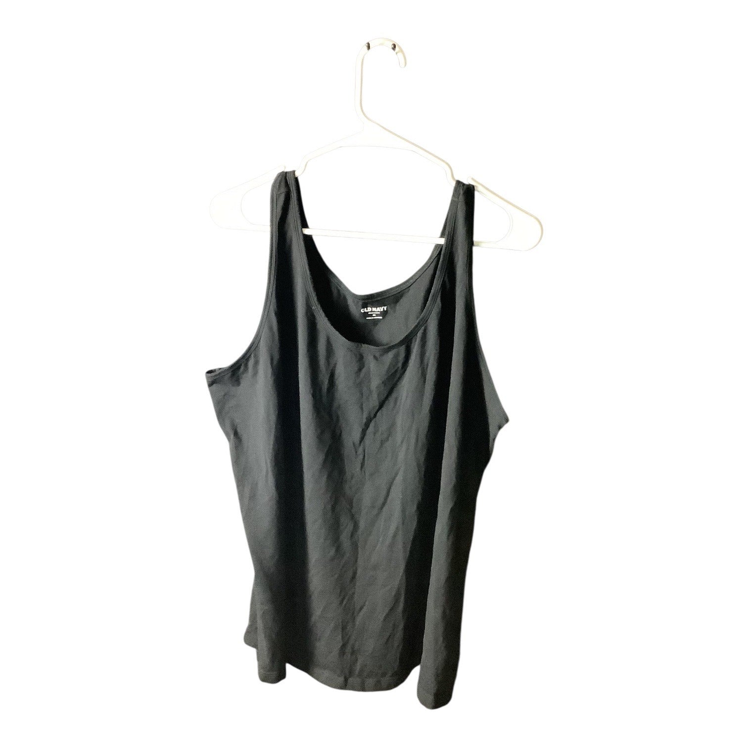 4 Pcs Old Navy Womens Size 3X Tank Tops Yellow White Black Neon Green