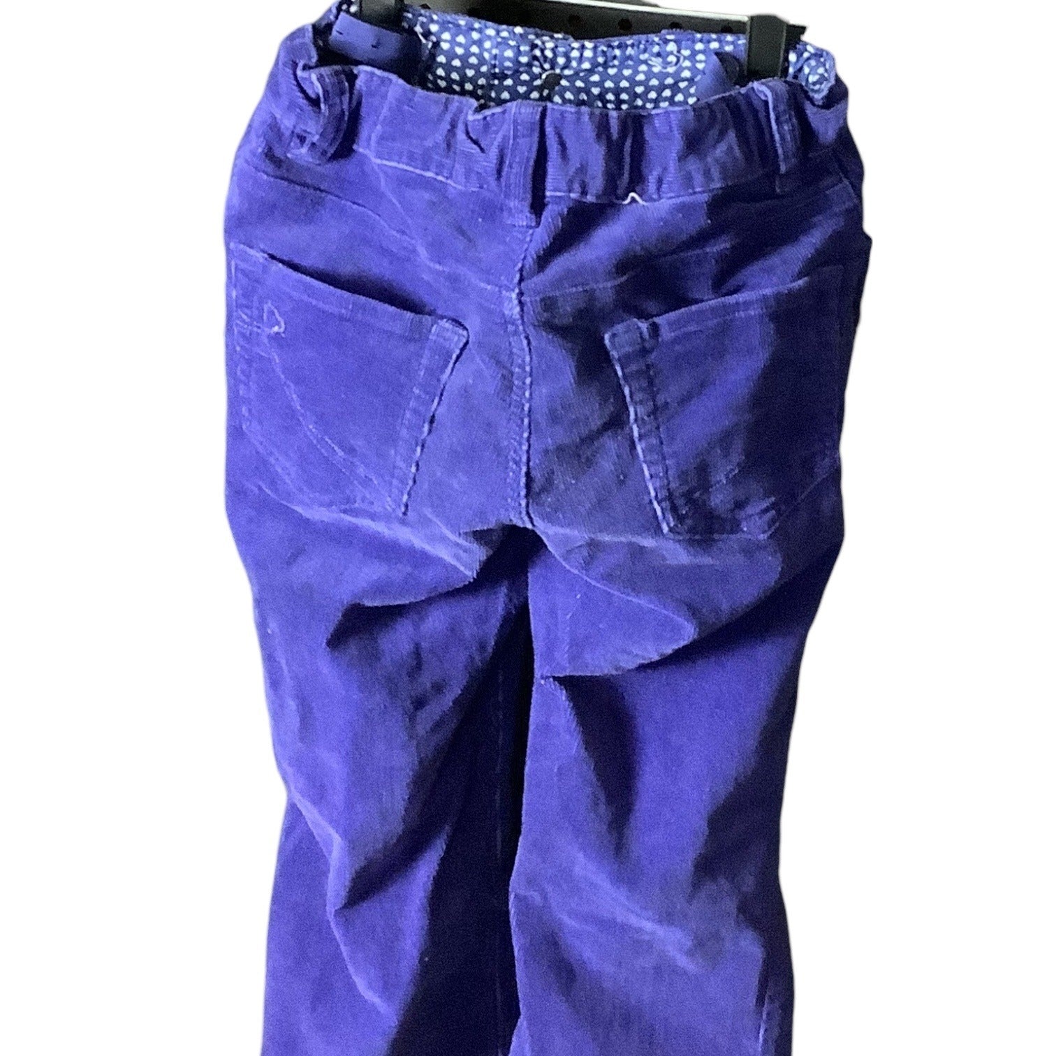 The Children’s Place Girls Corduroy Purple Flare Pants Size 10 Adjustable Waist Stretch