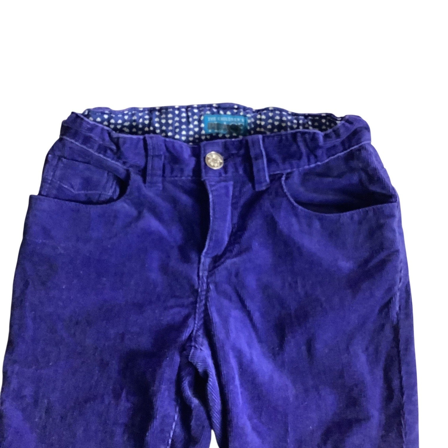 The Children’s Place Girls Corduroy Purple Flare Pants Size 10 Adjustable Waist Stretch