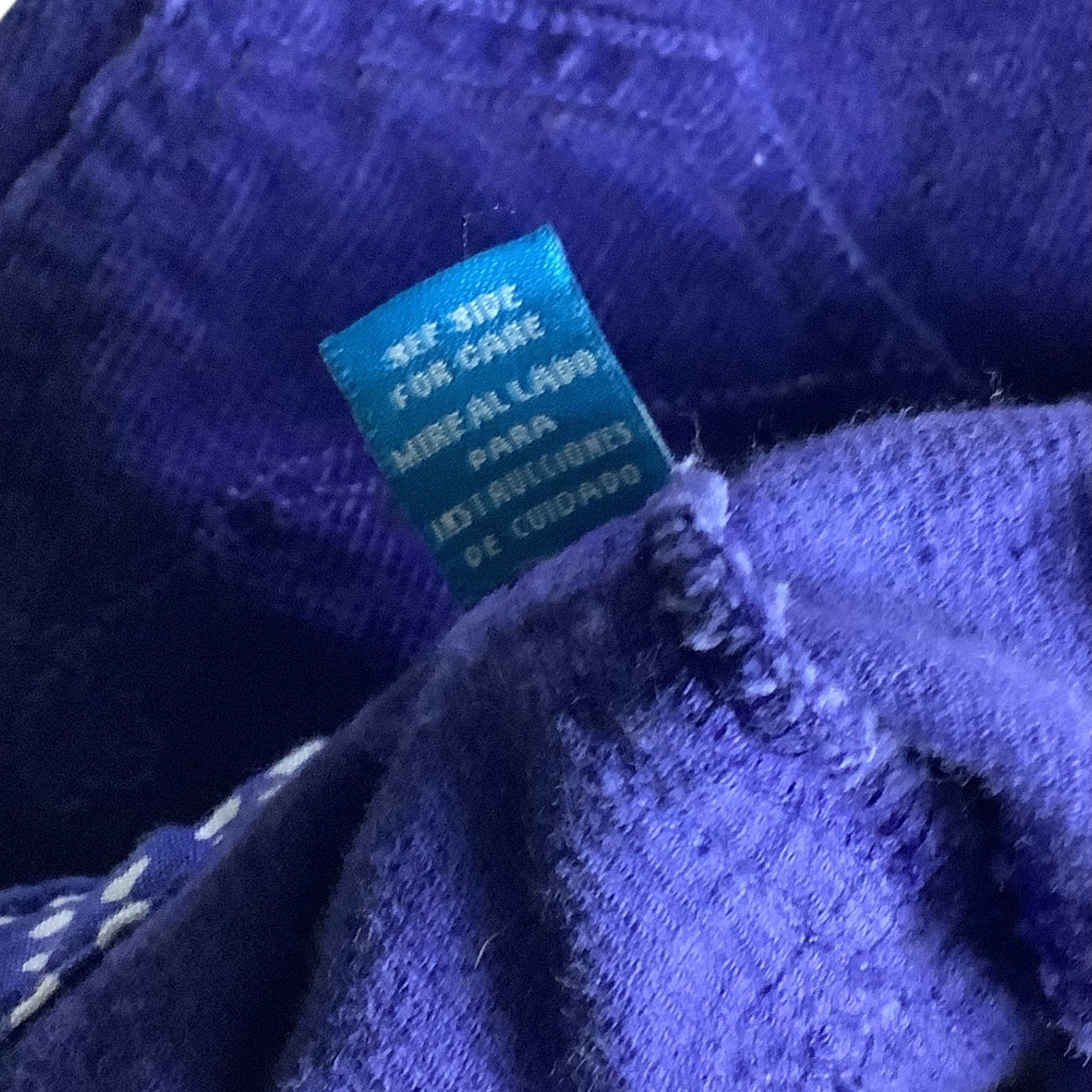 The Children’s Place Girls Corduroy Purple Flare Pants Size 10 Adjustable Waist Stretch