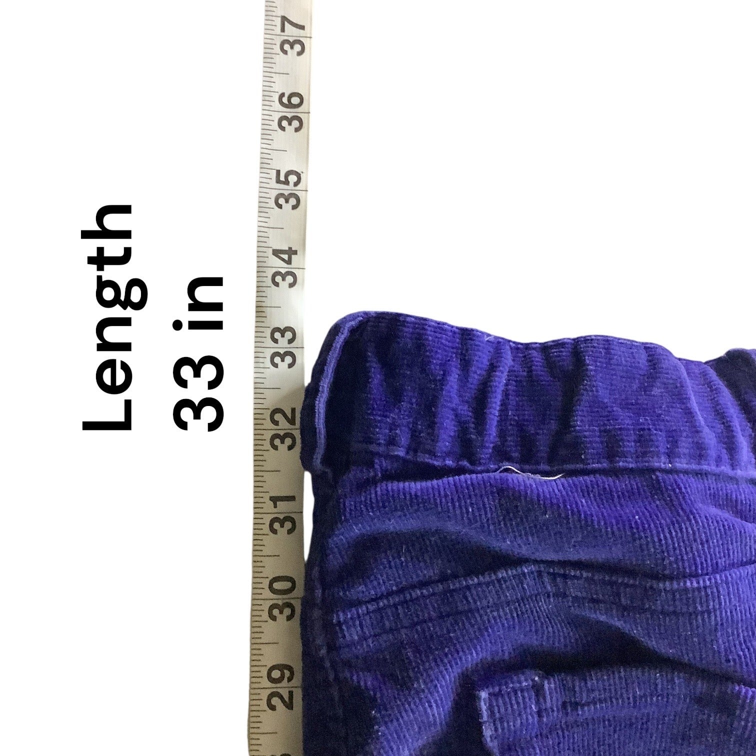 The Children’s Place Girls Corduroy Purple Flare Pants Size 10 Adjustable Waist Stretch