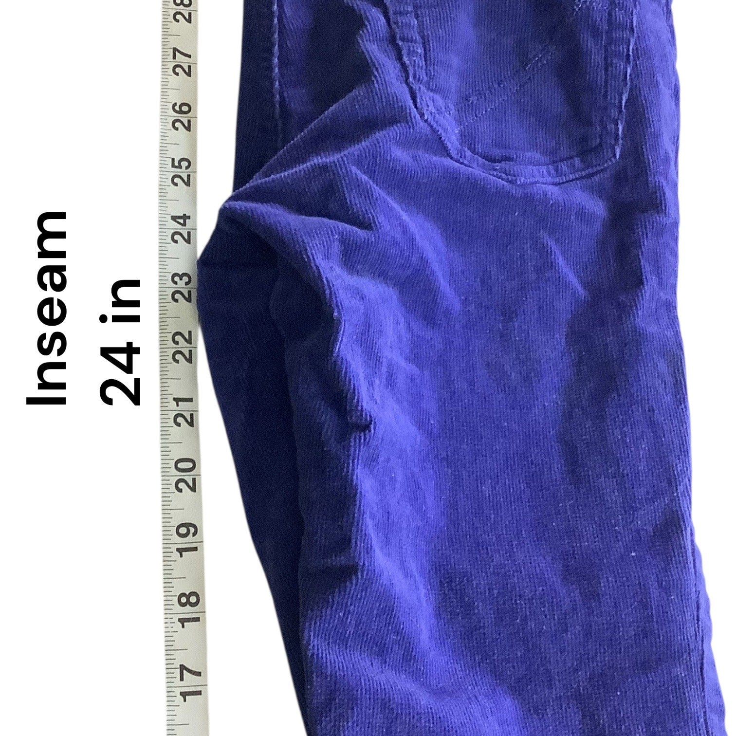 The Children’s Place Girls Corduroy Purple Flare Pants Size 10 Adjustable Waist Stretch