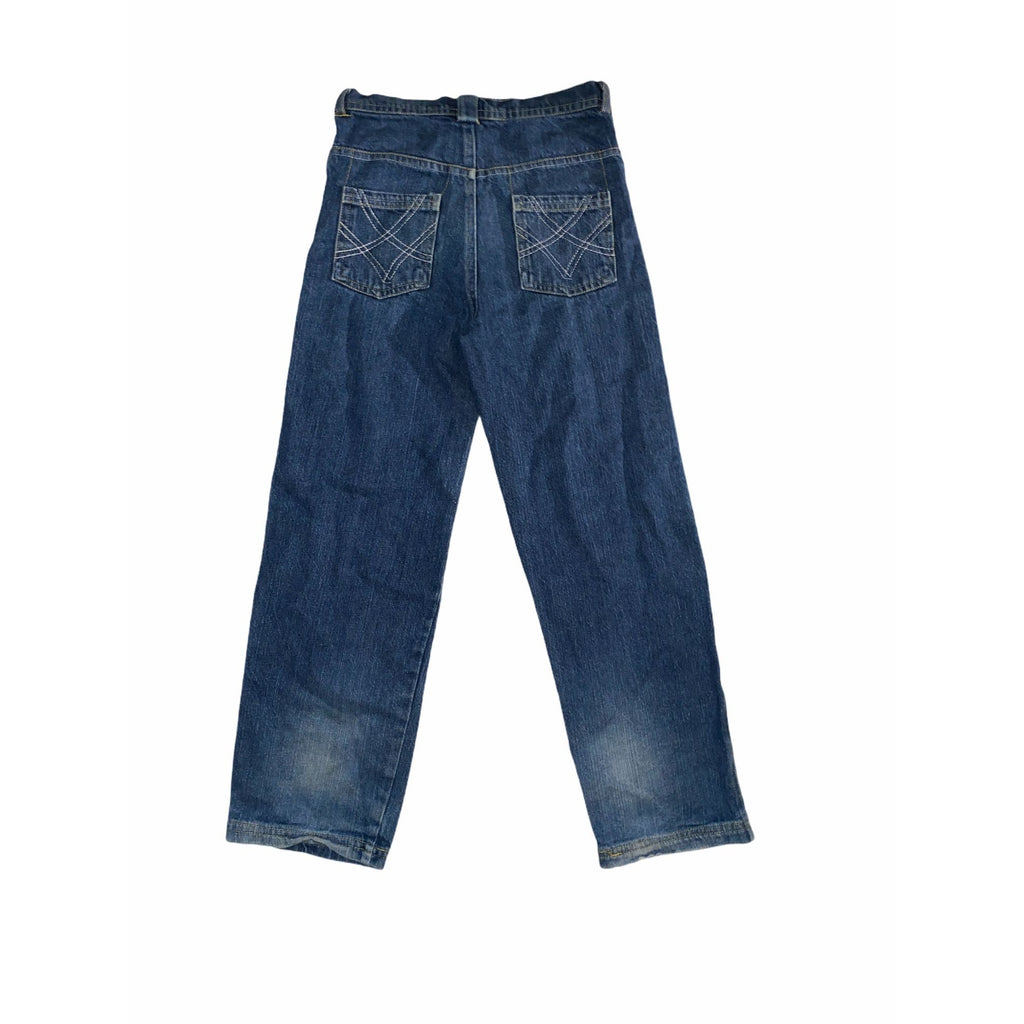 Tuff Guys Boys Blue Jeans Size 7 Distressed Denim Casual Wear