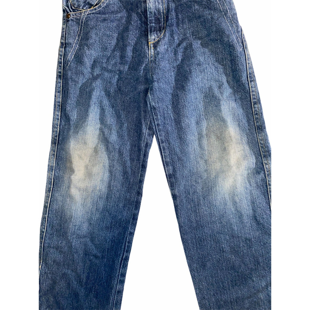 Tuff Guys Boys Blue Jeans Size 7 Distressed Denim Casual Wear