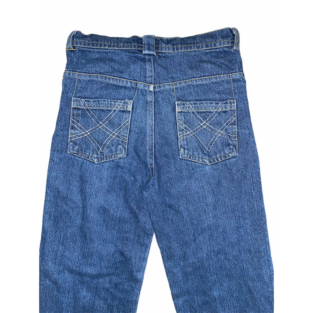 Tuff Guys Boys Blue Jeans Size 7 Distressed Denim Casual Wear