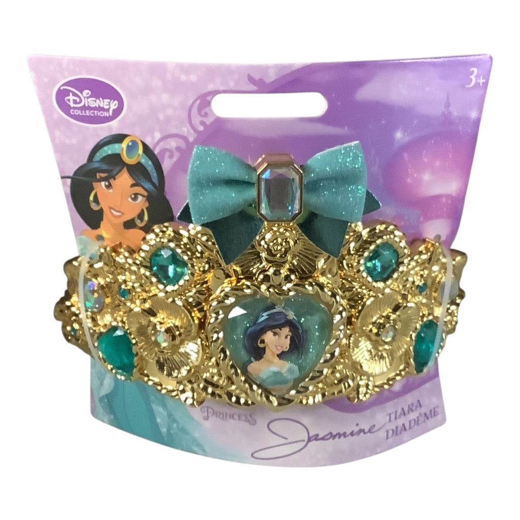 Disney Jasmine Tiara Diademe Princess Collection Gold Jewel Accents For Ages 3+
