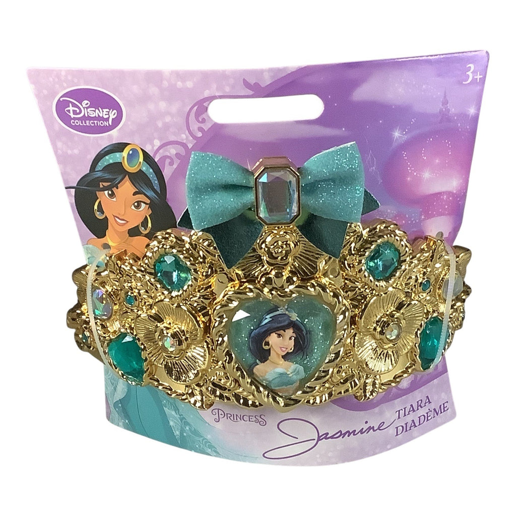 Disney Jasmine Tiara Diademe Princess Collection Gold Jewel Accents For Ages 3+